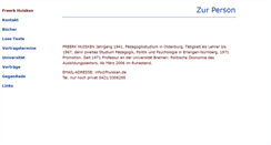Desktop Screenshot of fhuisken.de